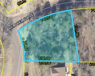 1398 Heather Dr, Lake Sherwood MO, 63357 land for sale