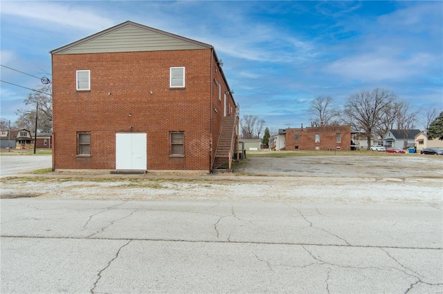 view of side of home