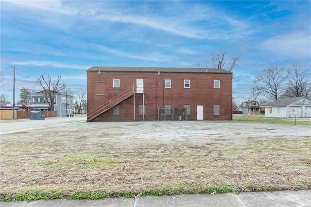 view of rear view of house