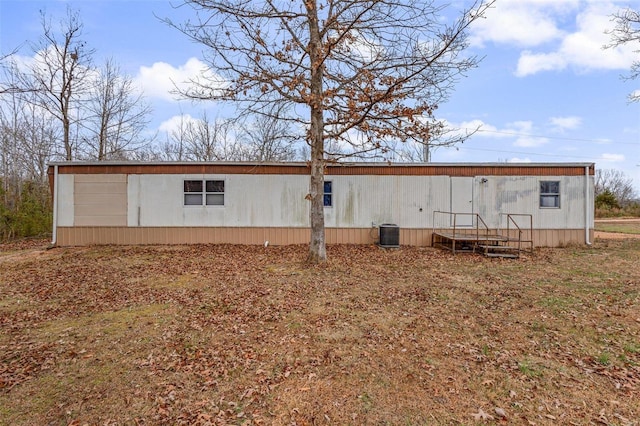 view of rear view of property