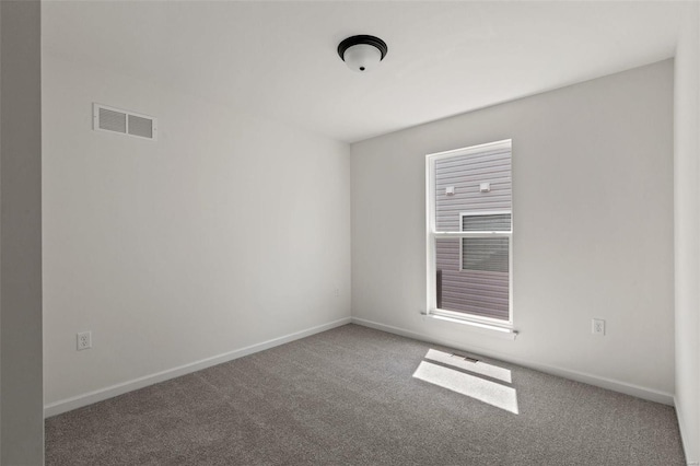 empty room with carpet floors