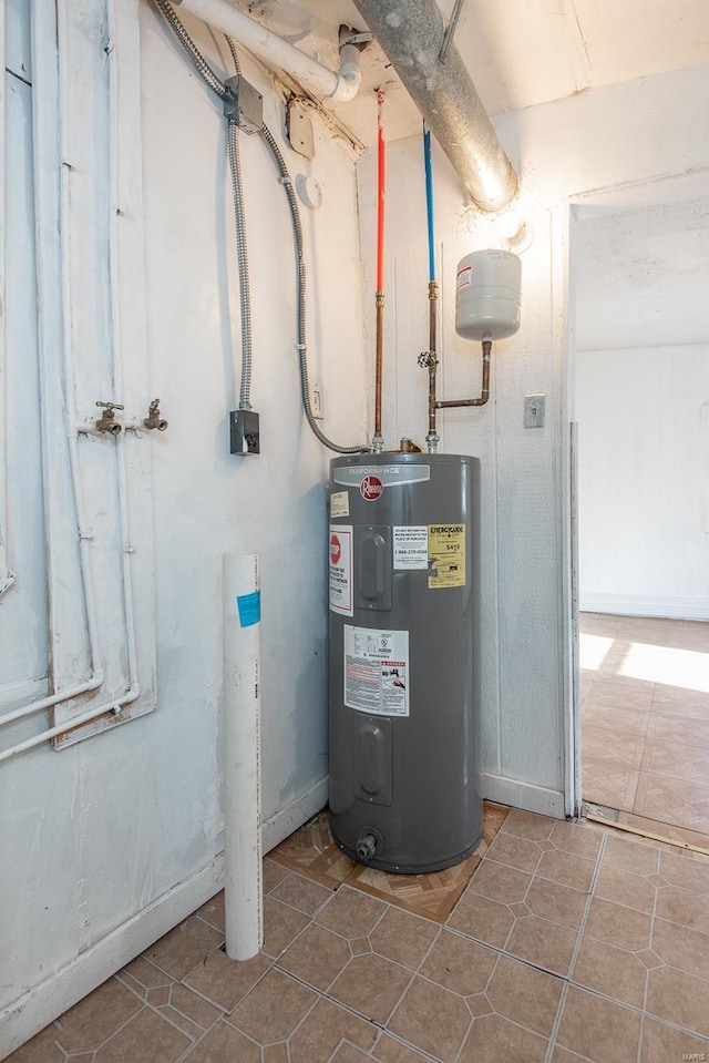 utilities with electric water heater