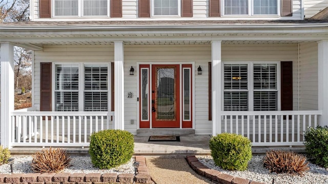 view of property entrance