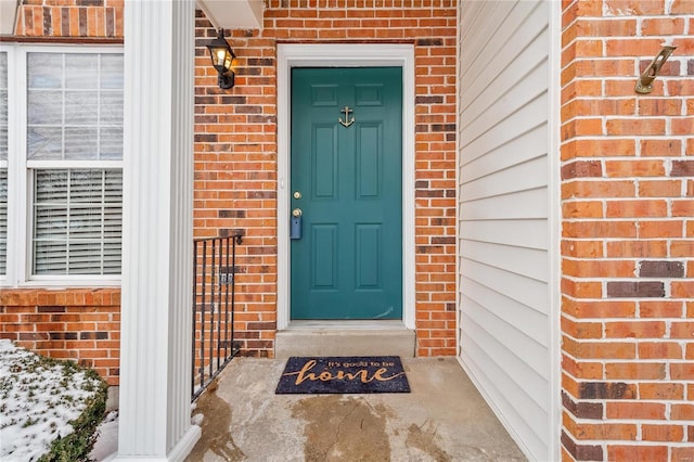 view of entrance to property