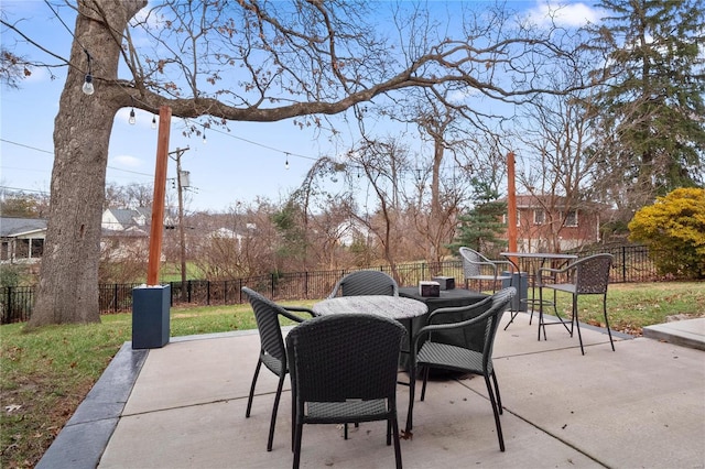 view of patio