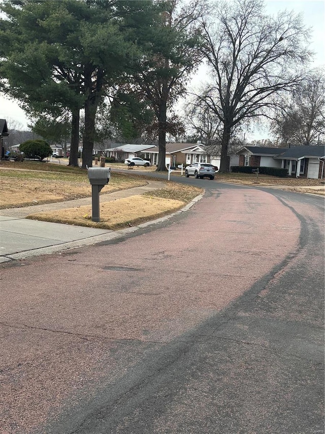 view of road