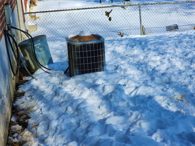 details featuring central air condition unit