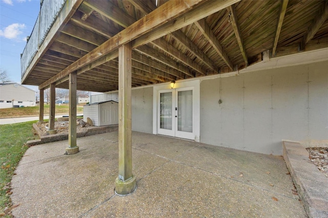 view of patio / terrace with french doors