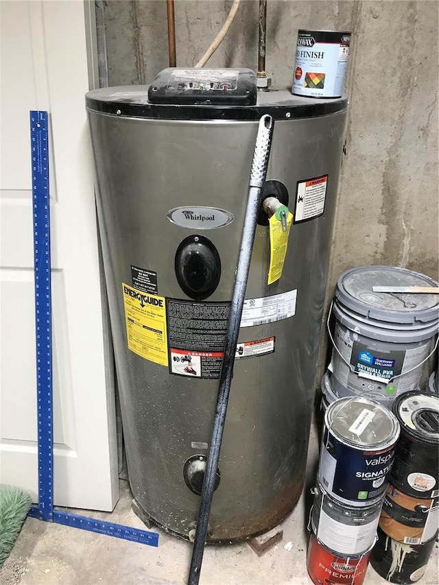 utilities with water heater