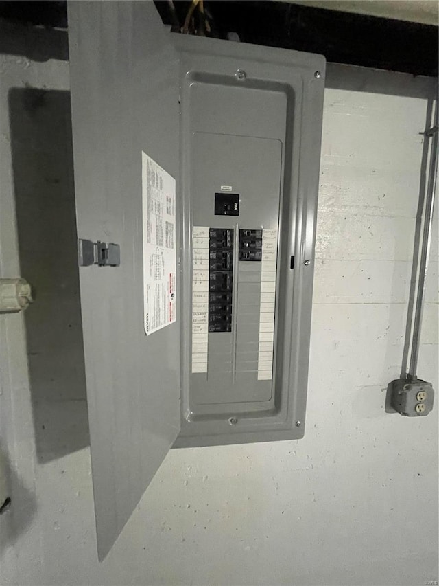 utilities with electric panel