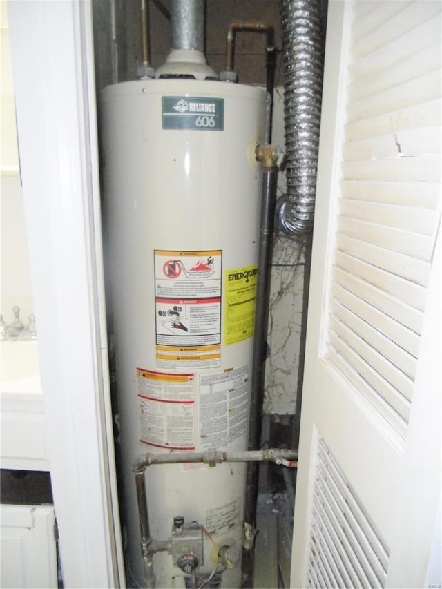 utilities with gas water heater