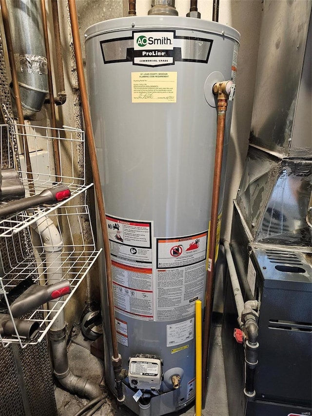 utilities with water heater