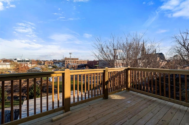 view of deck