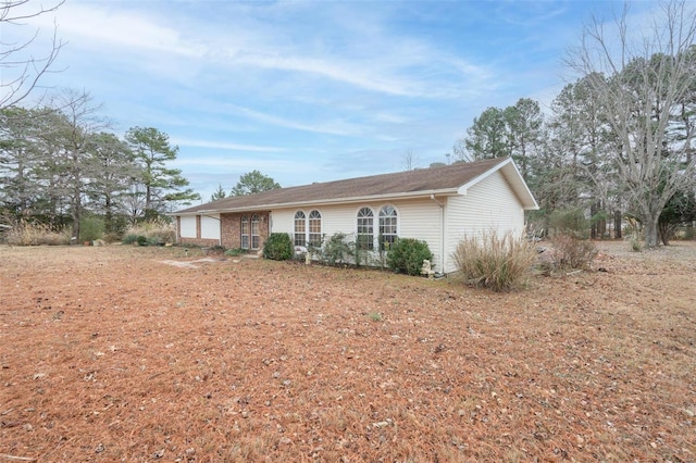 view of ranch-style house