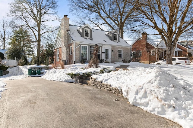 view of cape cod house