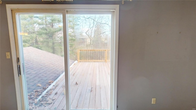 entryway with a healthy amount of sunlight