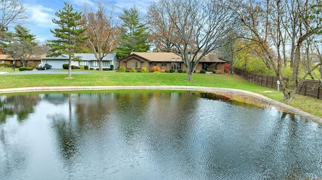 property view of water