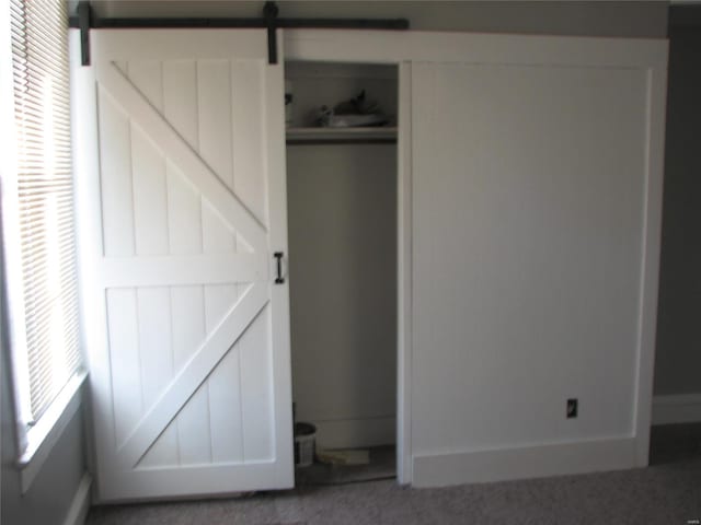 view of closet