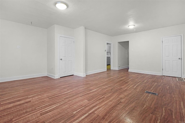 interior space with wood-type flooring