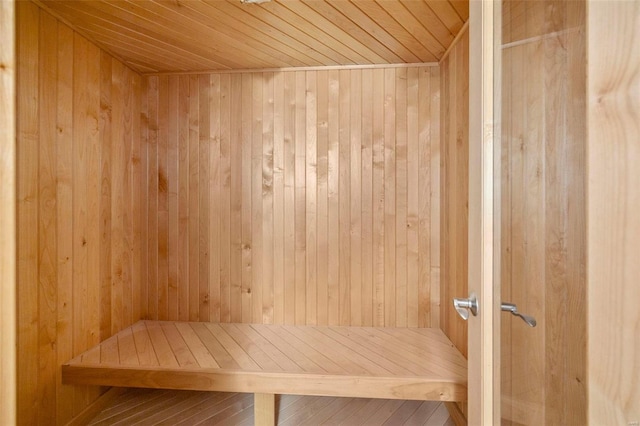 view of sauna / steam room