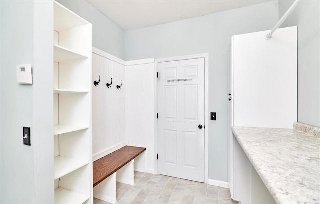 view of mudroom