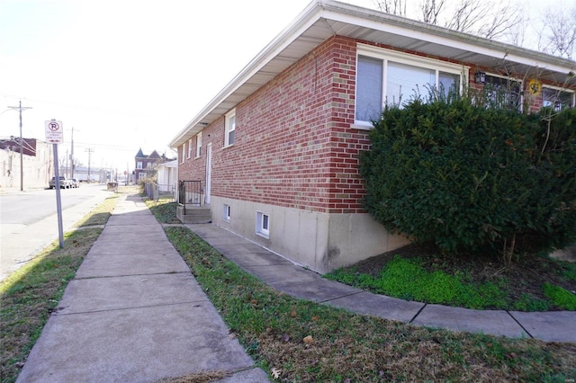 view of home's exterior