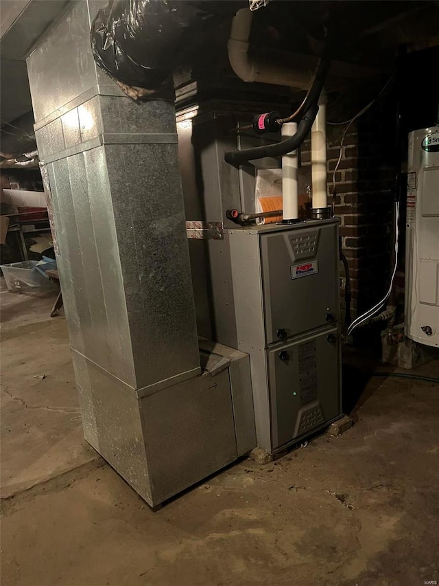 utilities with water heater