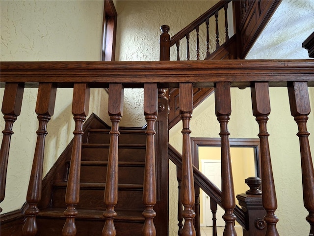 view of staircase