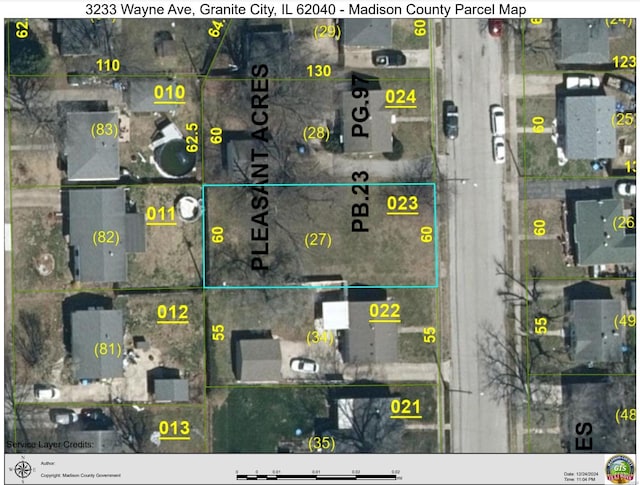 3233 Wayne Ave, Granite City IL, 62040 land for sale