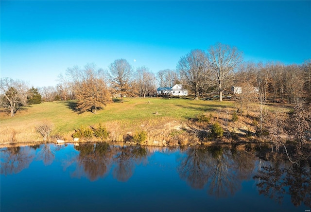 property view of water