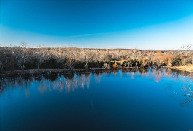 property view of water