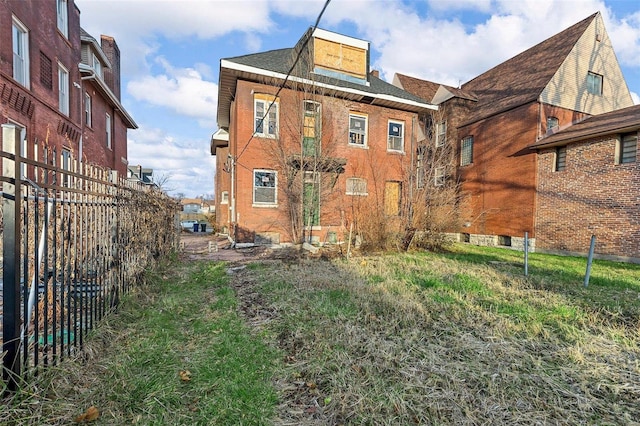 view of back of house