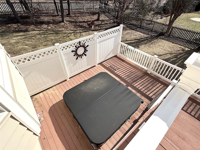 view of deck