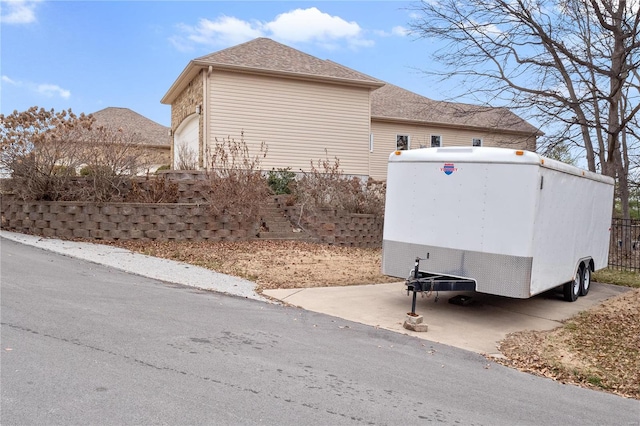 view of side of property