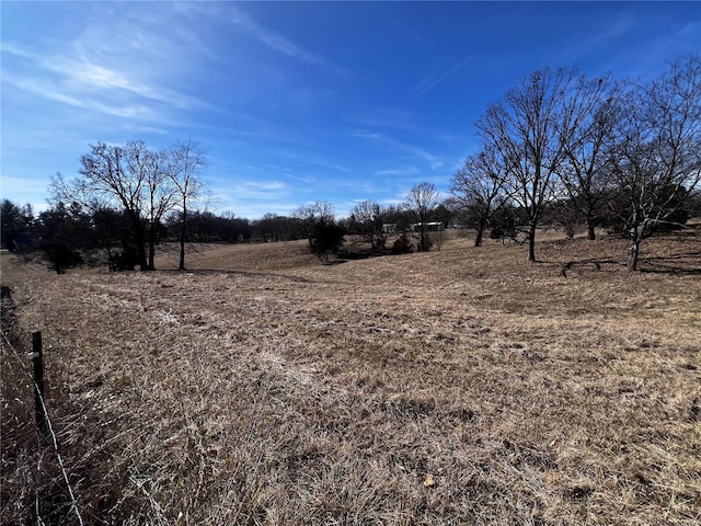 view of nature featuring a rural view