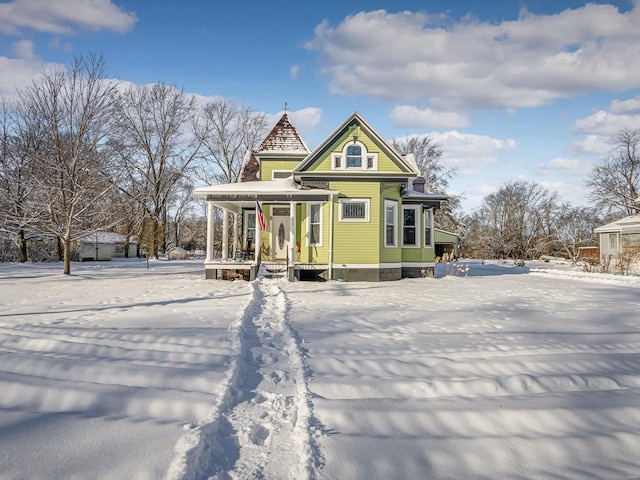 view of victorian-style house