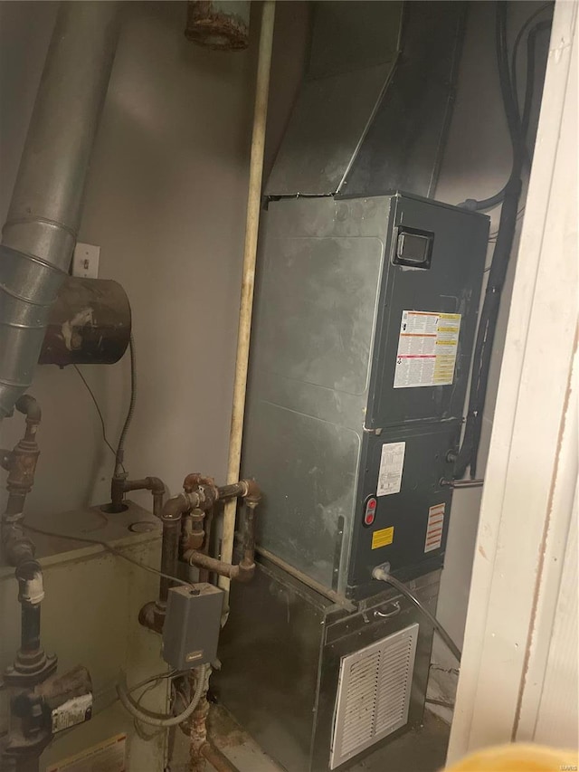 view of utility room