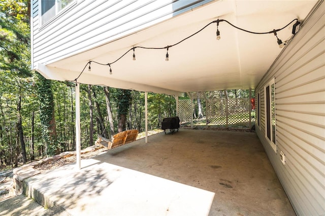 view of patio / terrace featuring grilling area