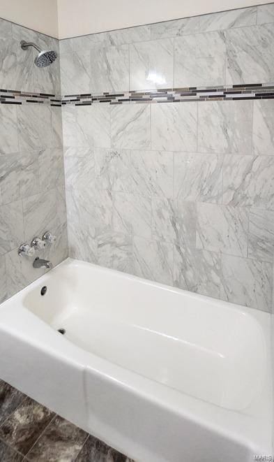 bathroom featuring shower / bathtub combination