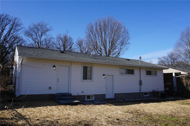 view of rear view of house