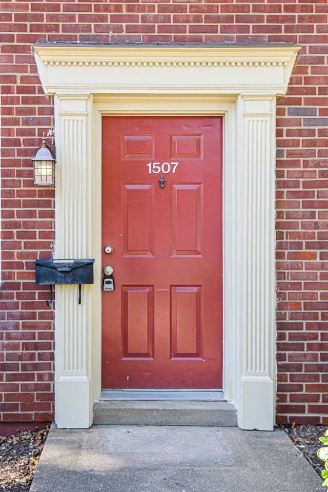 view of entrance to property