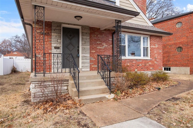 view of entrance to property