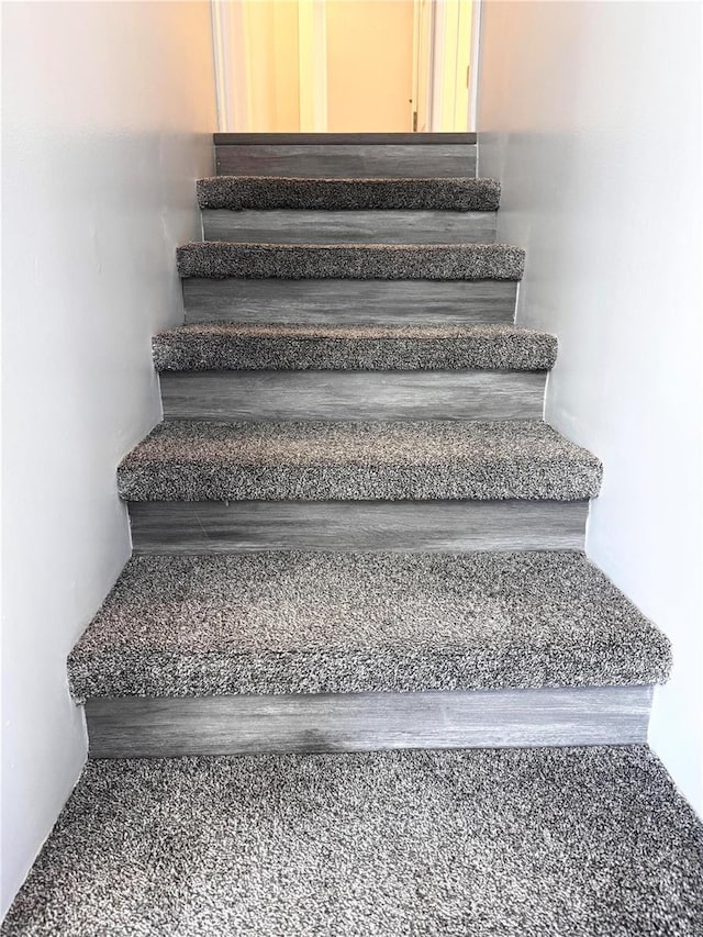 view of stairs