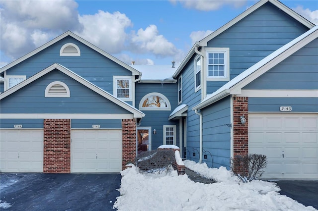 craftsman-style home featuring a garage