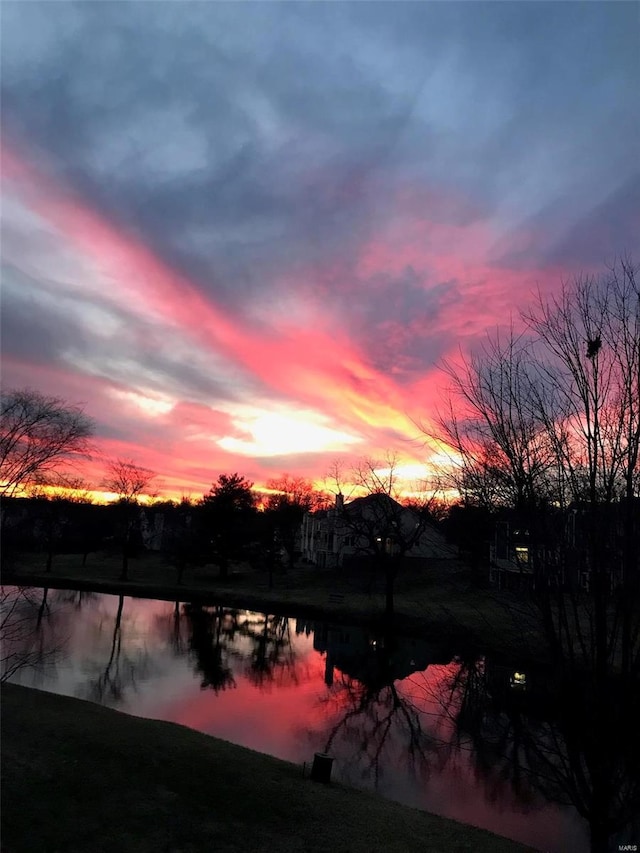 property view of water