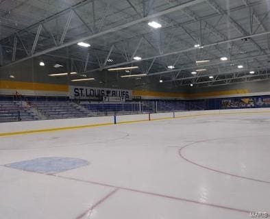 view of basketball court