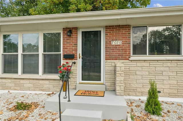 view of property entrance