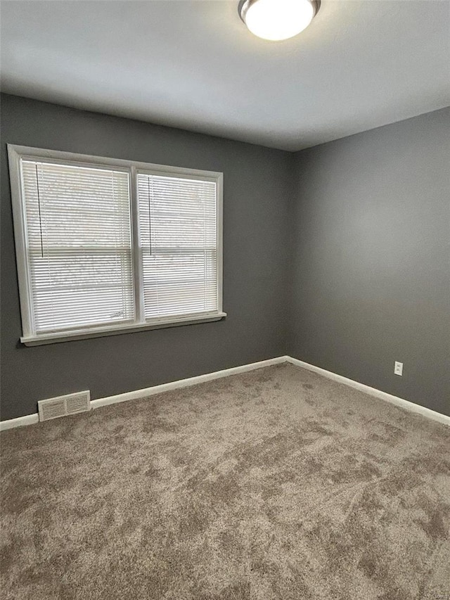 spare room with carpet flooring