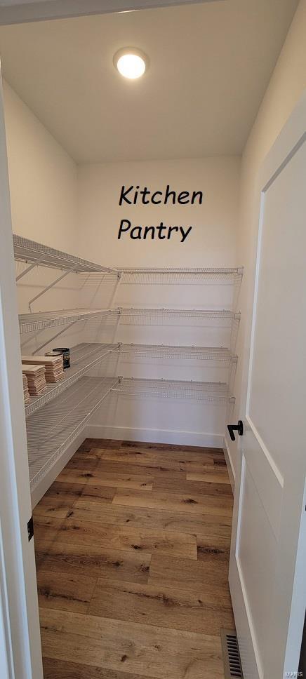 view of pantry