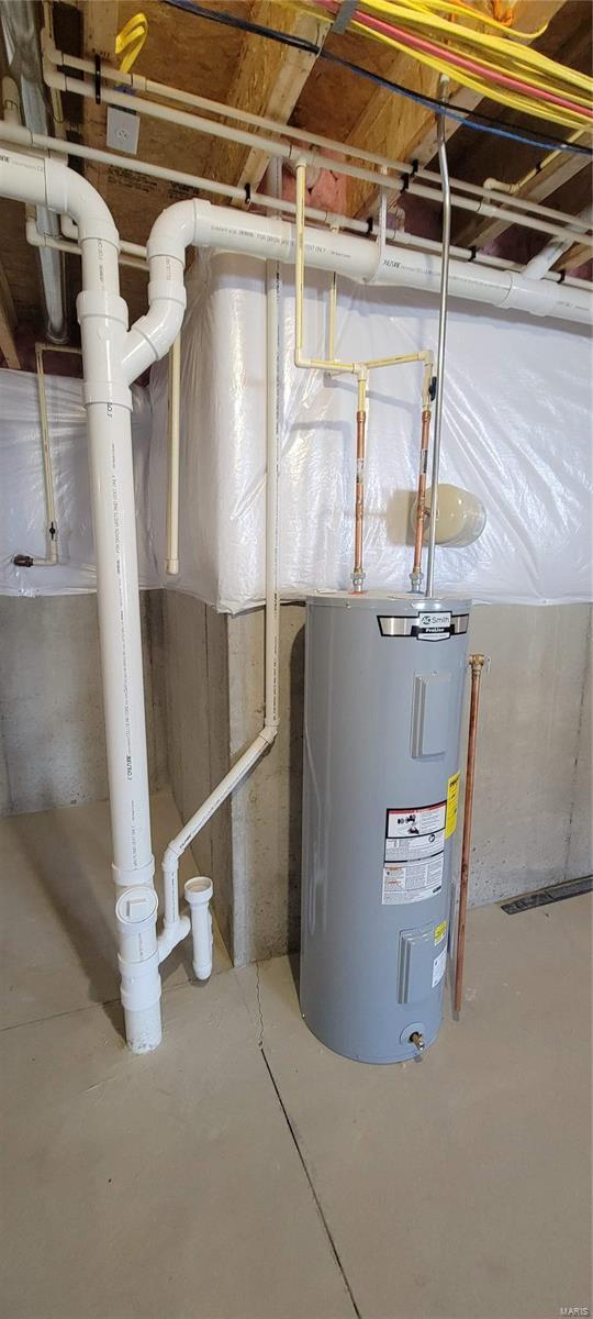 utilities with electric water heater